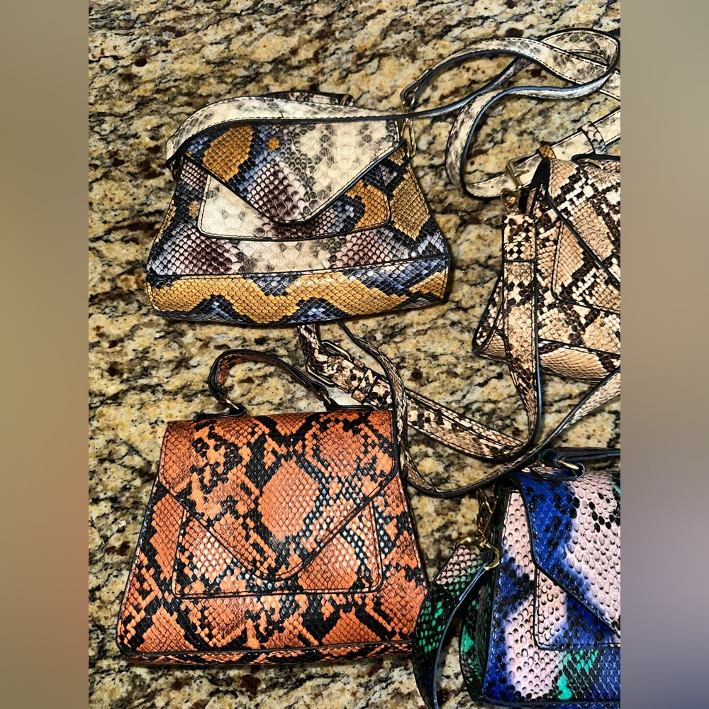 Python-Prints Crossbody Bag - Multi Color Mini - image 3